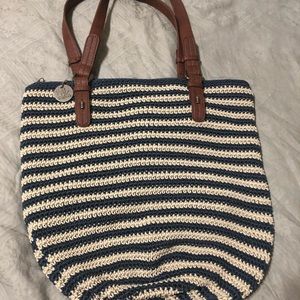 Nwot Sak big bag navy/ivory
